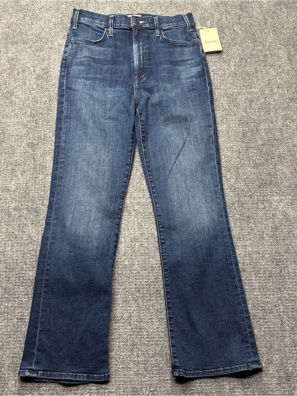 MOTHER Jeans Womens 29 Blue The Hustler Ankle in Heirloom USA Made NEW